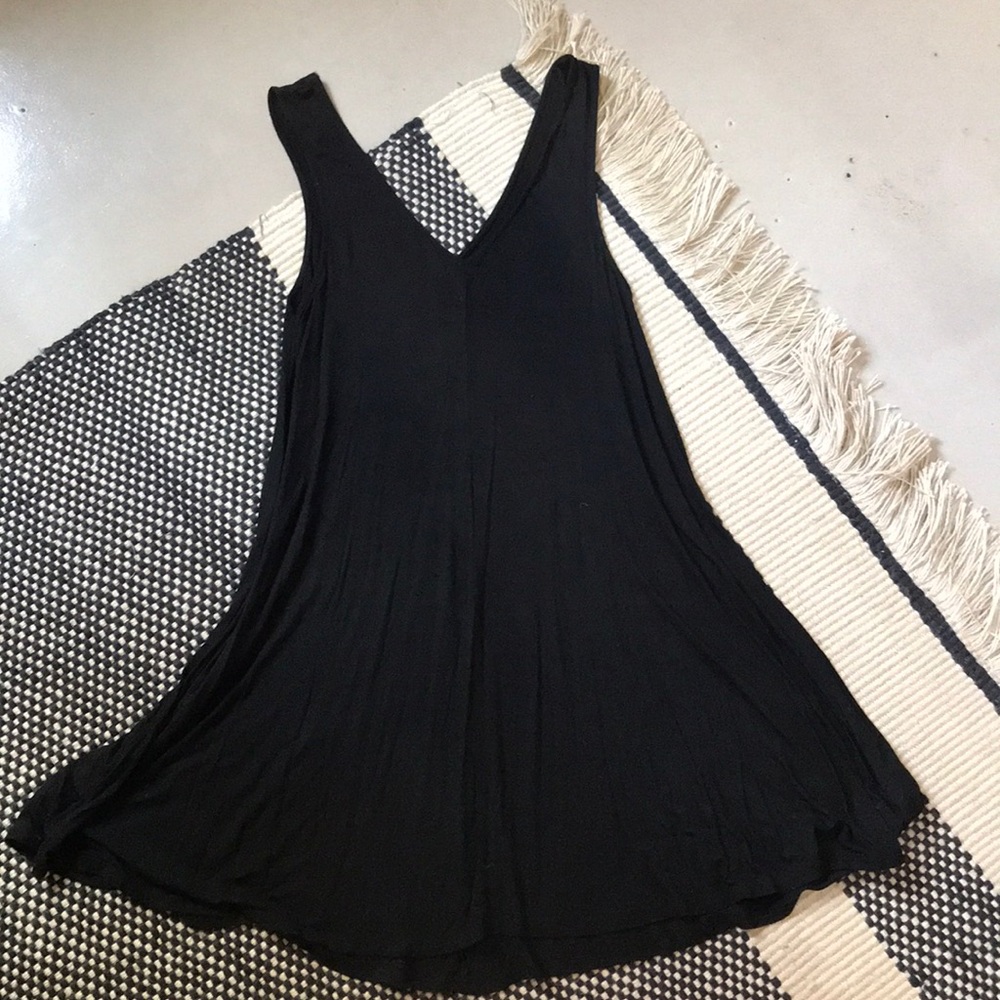 American Eagle V-Neck Tank Swing Dress